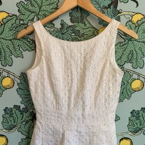 WHBM Eyelet Summer Dress